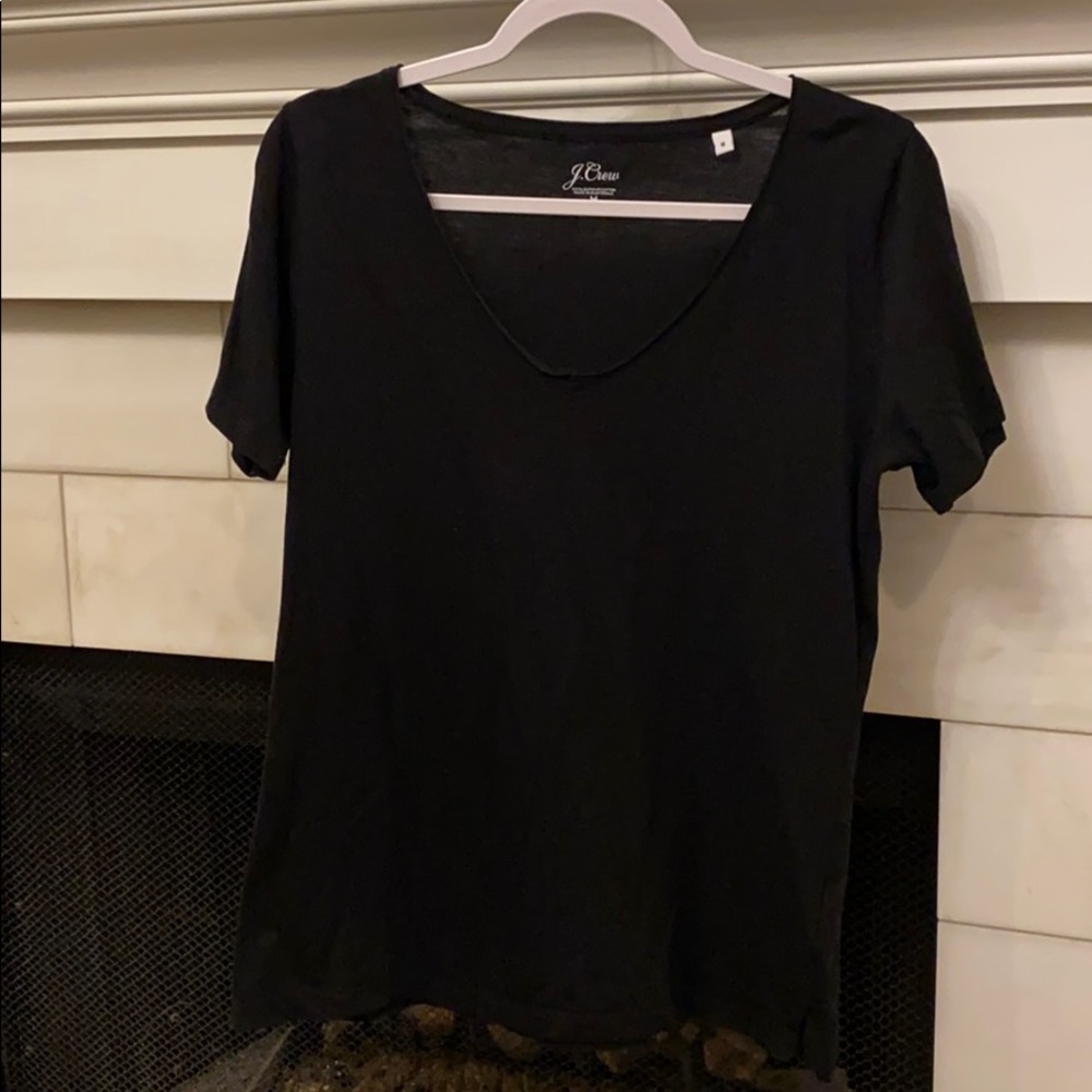 Supima cotton v-neck tee